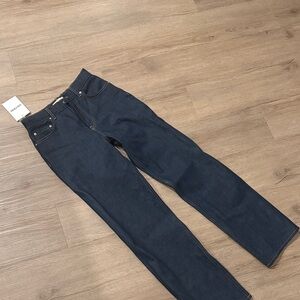 GRLFRND Dark Wash Denim Jeans